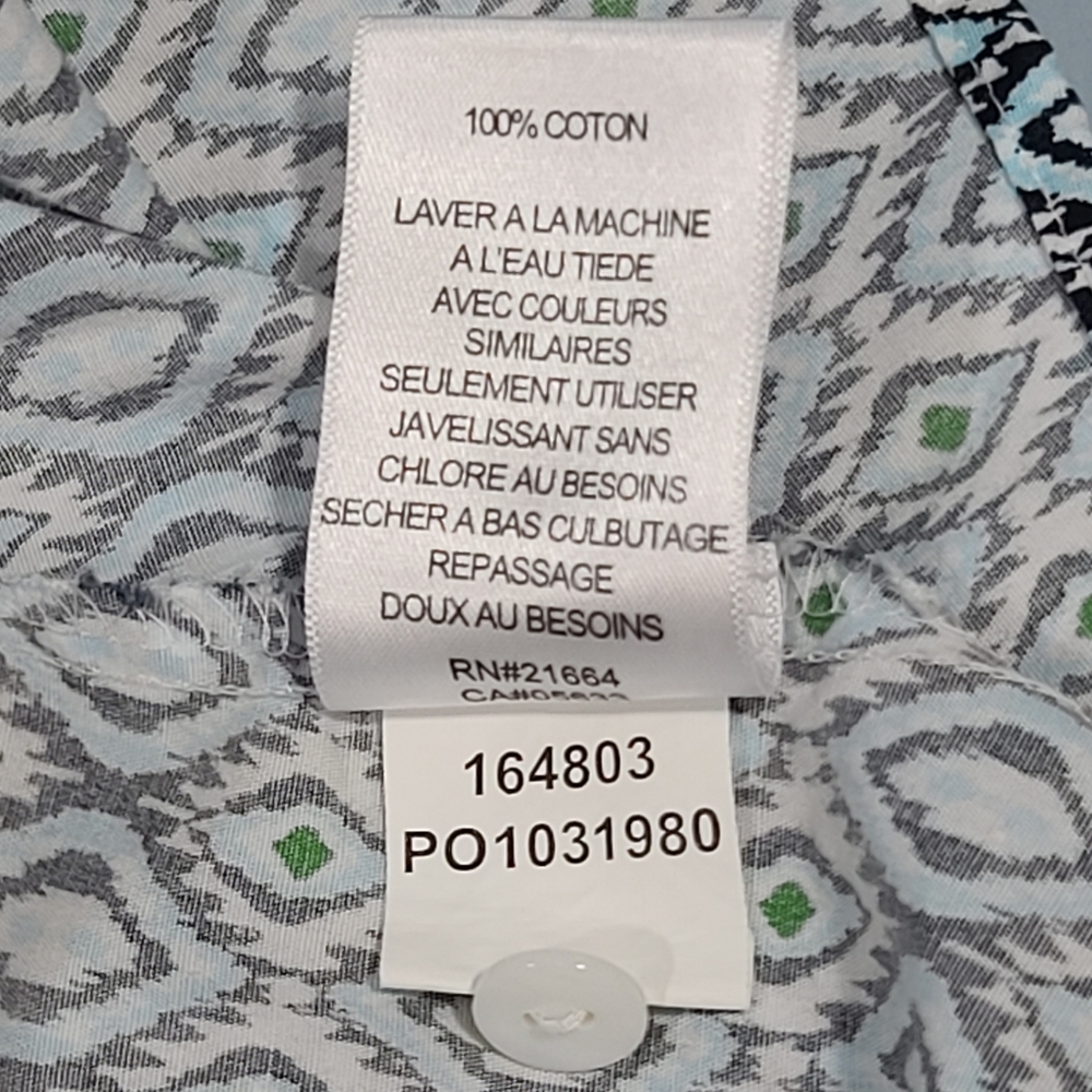 Foxcroft Wrinkle Free Button Down Statement Sleev… - image 7